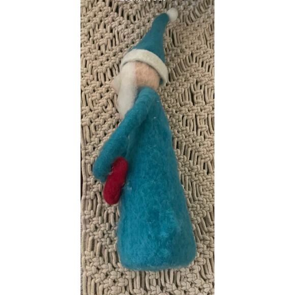 Vintage  felt Santa Claus 13" - Picture 5 of 7